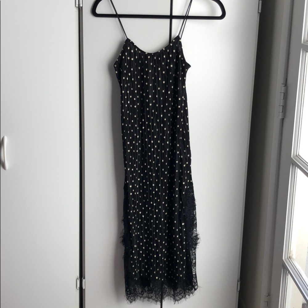 NWOT Topshop Polka Dot Slip Dress
